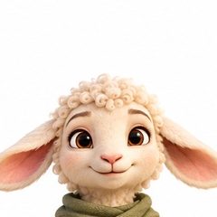 Scout, Faith Map’s explorer lamb mascot